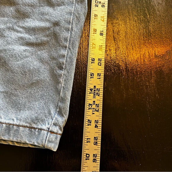 Retro Haband Duke Size 38 Light Wash Denim Jean Trendy Dad Jean - Picture 6 of 11